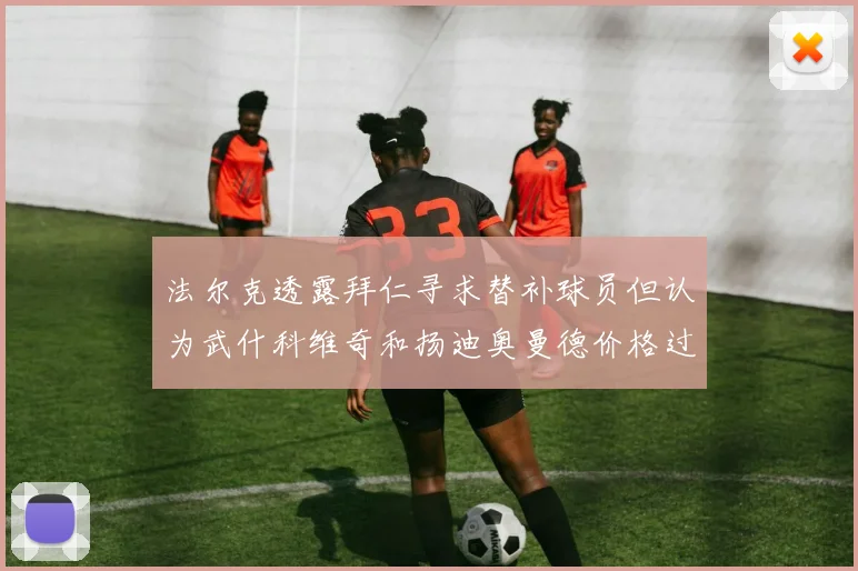 法尔克透露拜仁寻求替补球员但认为武什科维奇和扬迪奥曼德价格过高